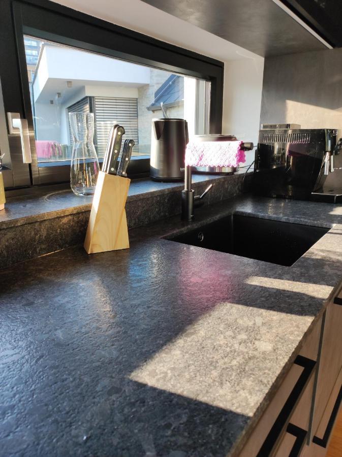 Luxurioeses Penthouse Mit Blick Auf Die Uno-City Und Dem Kaiserwasser. 3Schlafzimmer, 2 Baeder, Privat Lift Ins Apartment Βιέννη Εξωτερικό φωτογραφία